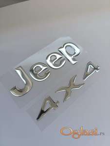 Jeep 4x4 stiker oznaka